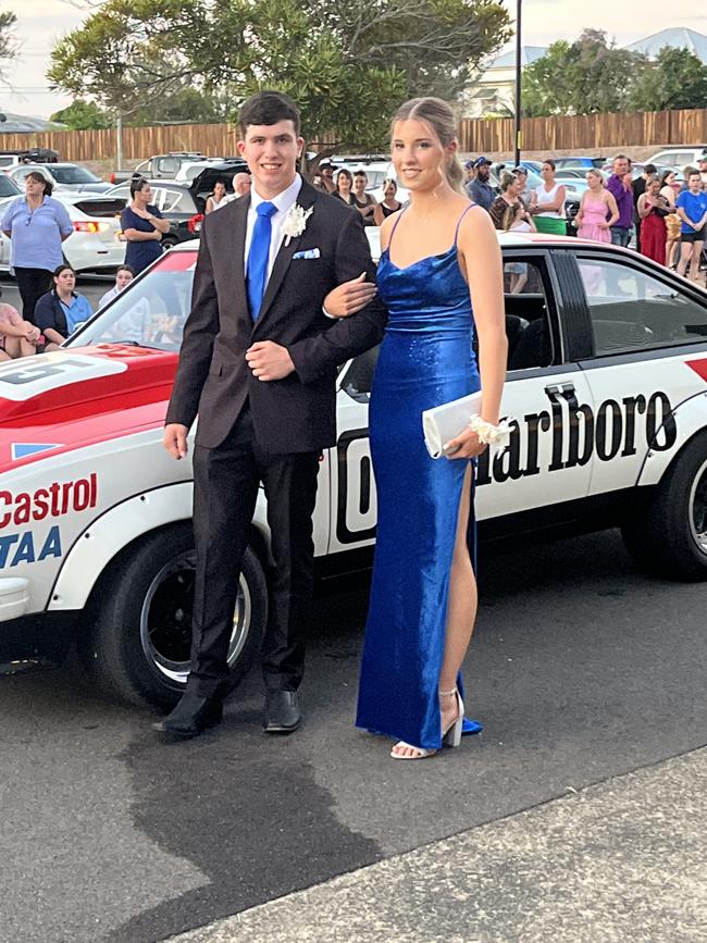 The students of Aldridge State High School celebrate their formal.