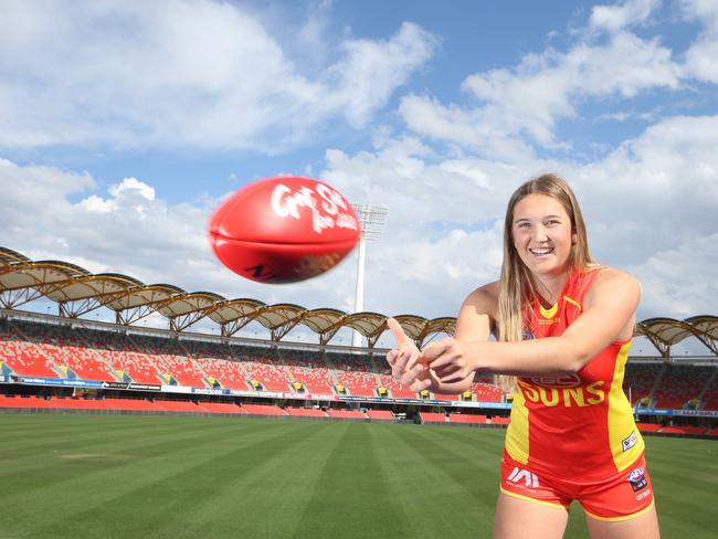 The Gold Coast Suns announced Taylor Smith as  their final AFLW priority signing today. Picture Glenn Hampson