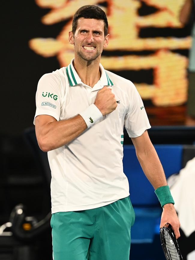 Novak Djokovic. Picture: Getty Images