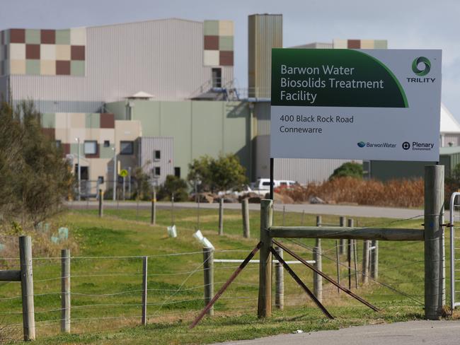 Barwon Water reclamation facility at Connewarre, as part of the Black Rock Environmental Precinct. Picture: Peter Ristevski