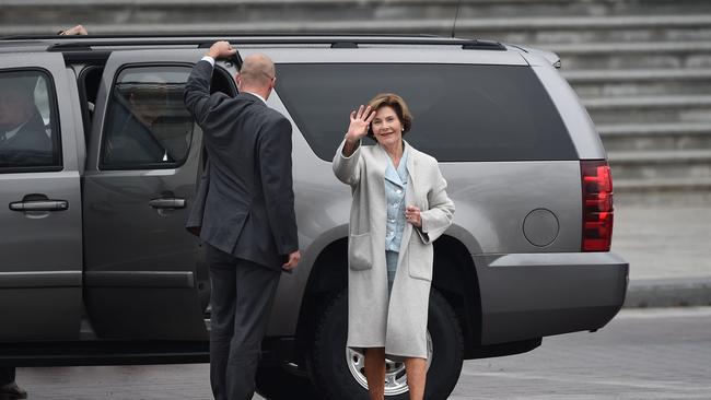 US former first lady Laura Bush. Picture: AFP