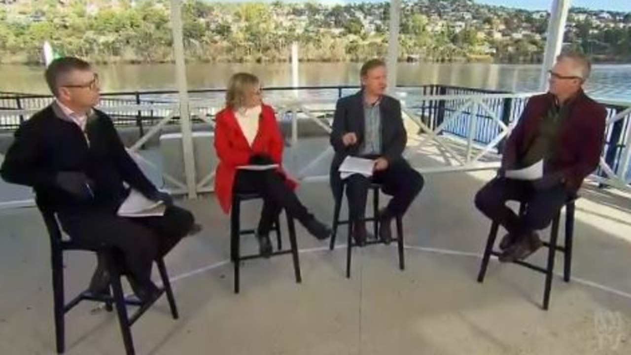 Sunday morning’s<i> Insiders ABC </i>discuss Australia’s gender pay gap issue. Picture: Twitter/InsidersABC