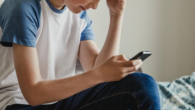 High school students are targeted on social medi platforms and can become victims within a matter of minutes. Picture: iStock