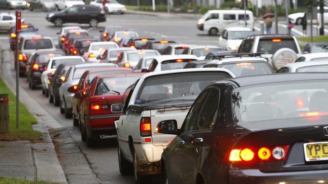 Traffic around Macquarie Park