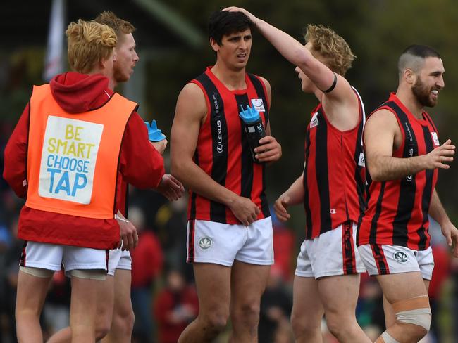 Jake Hammond finished with three goals. Picture: James Ross/AAP