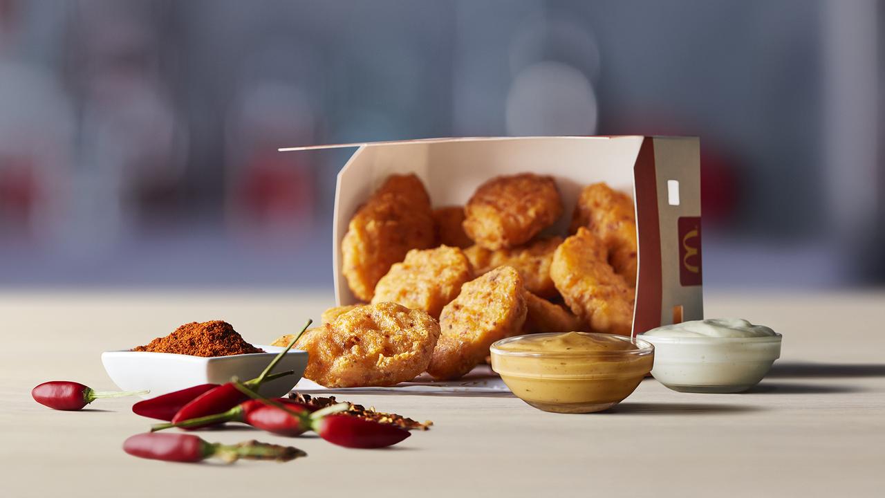 McDonald’s menu Macca’s brings back Spicy Chicken McNuggets, Double