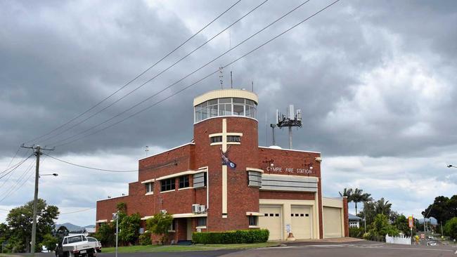 The Gympie Fire Station on the corner of Bligh St. Picture: Donna Jones