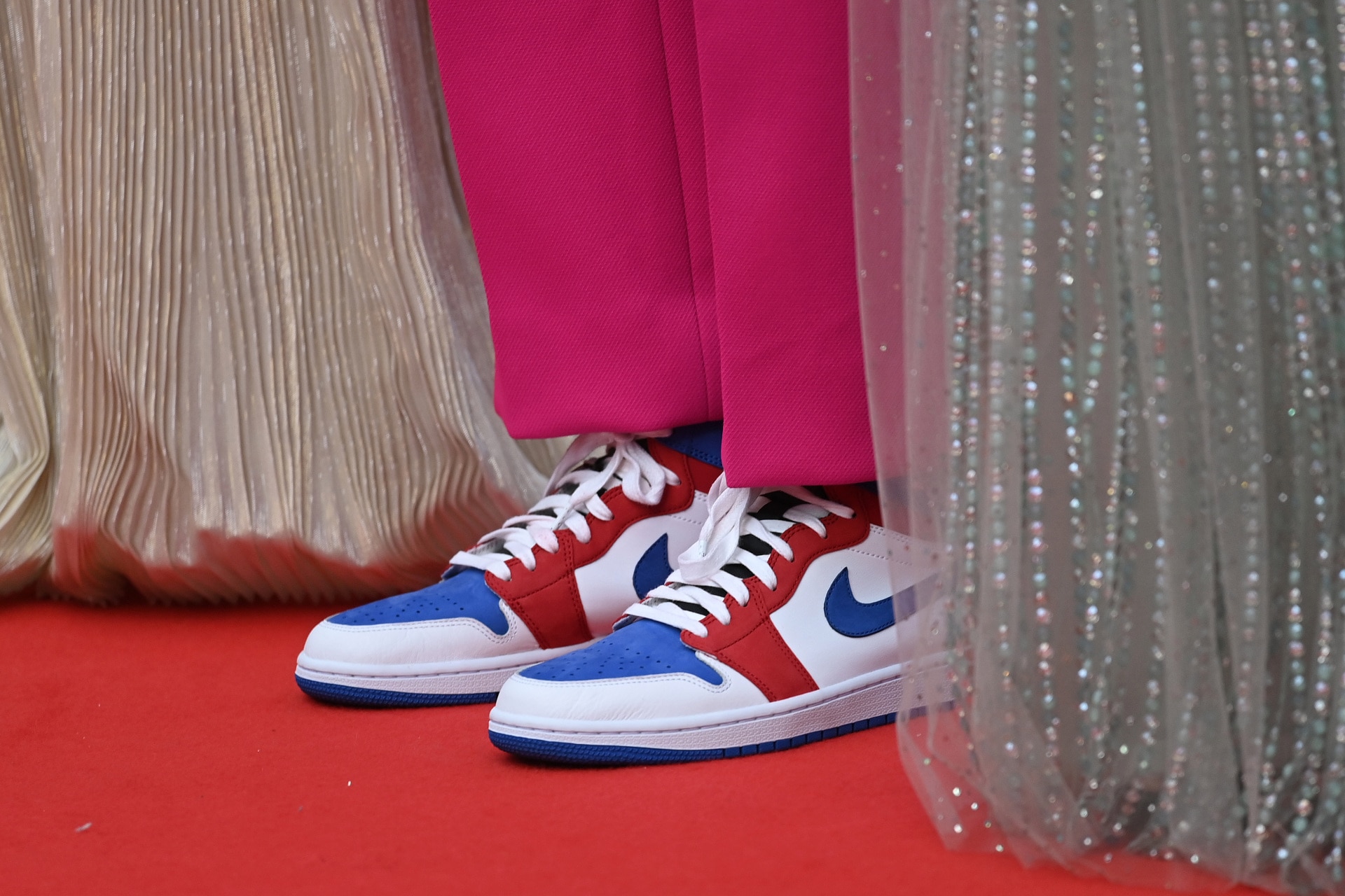 Spike Lee Suits Up In Air Jordan 1 Mid 'Knicks' Sneakers at BAM Gala –  Footwear News