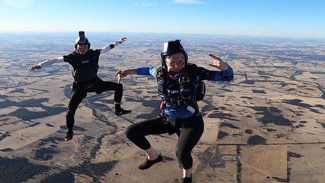 Friends have planned a special skydive in honour of her passing.