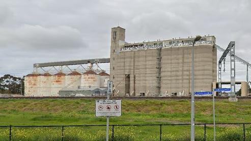 Sunshine’s grain silos at 2 Wright St are a popular local landmark. Picture: Google Maps