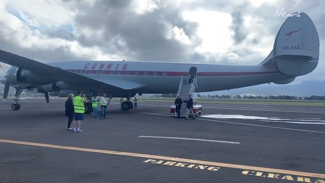 John Travolta flies into Shellharbour Airport