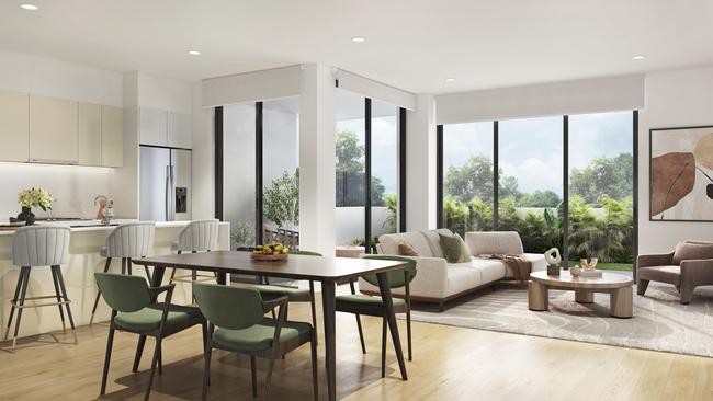 Ophora is the first apartment development in Blacktown City Council to offer 10-year Latent Defect Insurance (LDI) as standard. Picture: Supplied / KDMC