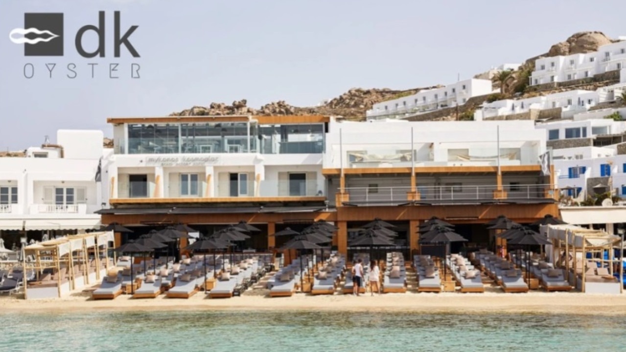 The bar’s beachside location draws in a number of customers. Picture: DK Oyster Bar