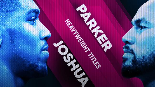 Anthony Joshua vs Joseph Parker: Heavyweight title fight.