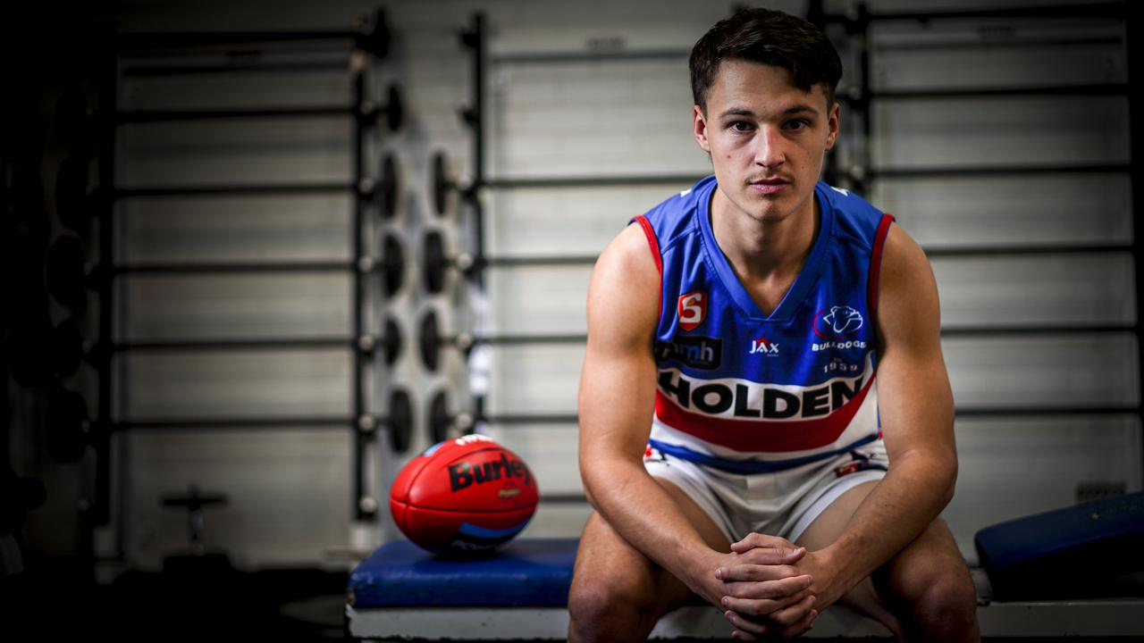 Central District goalsneak Corey Durdin has landed at the Blues. Picture: Mike Burton