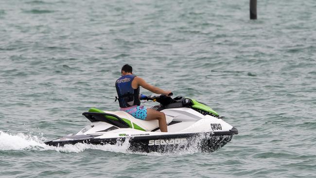 Bayside residents are encouraged to dob in dangerous jet ski drivers this summer. Picture: Andy Brownbill