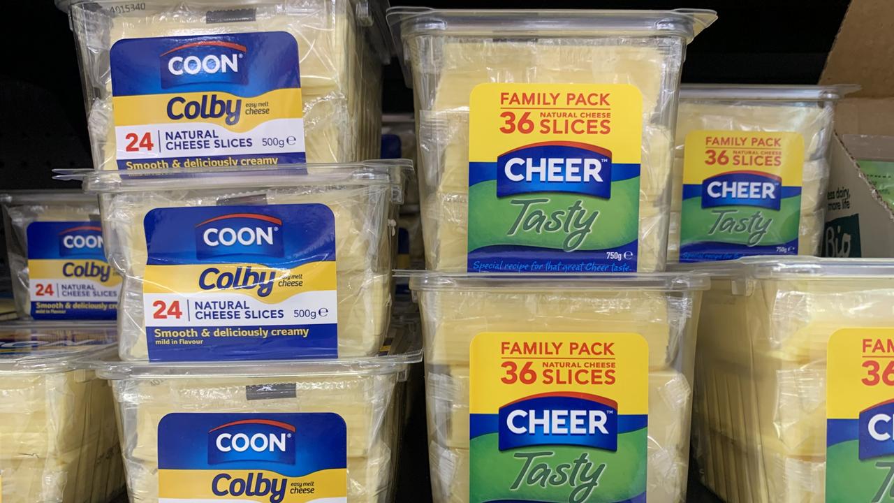 Coon cheese was replaced by Cheer. Pictures: Benedict Brook/Stephen Hagan