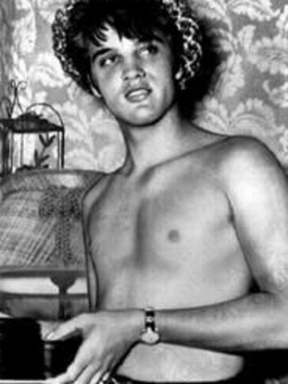 Singer Elvis Presley as a young man. Picture: Supplied