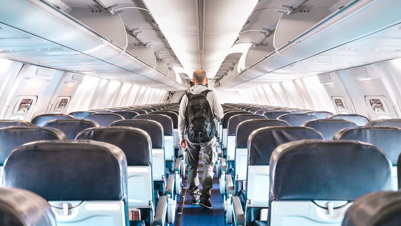 She said the man (not pictured) chose to sit right next to her on the flight, despite being told to spread out. Picture: iStock