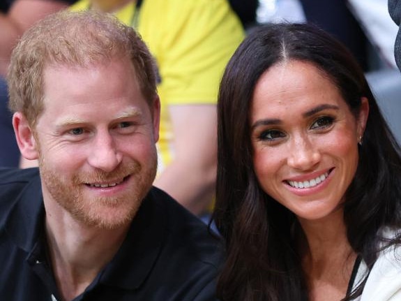 Parents should avoid banning anything that might possibly cause a falling-out between themselves and their children, says Harry pictured here with wife Meghan.