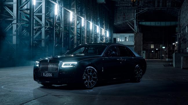 2022 Rolls-Royce Ghost Black Badge.