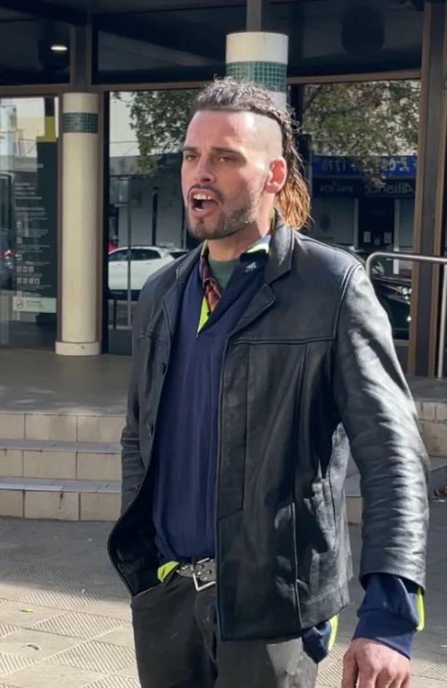 FAIRFIELD, NSW - Elijah Freelander, 28, is alleged to have mounted the roof of a moving SUV, an act caught on camera by stunned motorists on March 13 at The Horsley Drive, Fairfield.