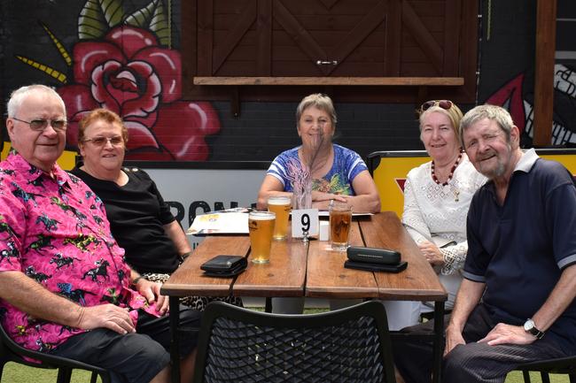 Celebrating the Melbourne Cup at the Commercial Hotel in Kingaroy.