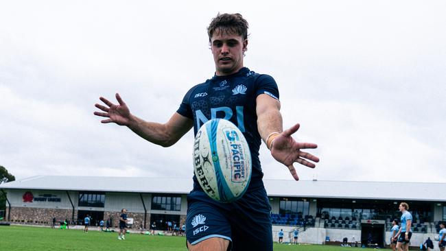 Teddy Wilson in training at the Waratahs. Picture: Waratahs Media.