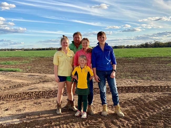 The Maher family: Zoe, 13, Ben, Fiona, Toby, 14 and Ruby, 8.