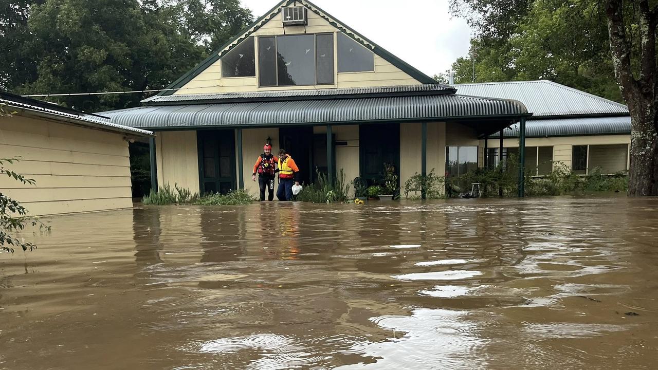 The huge cost of natural disasters this year, including the impacts of flash flooding on the mid-north coast of NSW as well as Cyclone Alfred in Queensland, have been revealed. Picture: SES via NewsWire