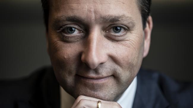 Victorian Opposition Leader Matthew Guy has a tough job ahead of him before next November’s state election. Picture: Arsineh Houspian