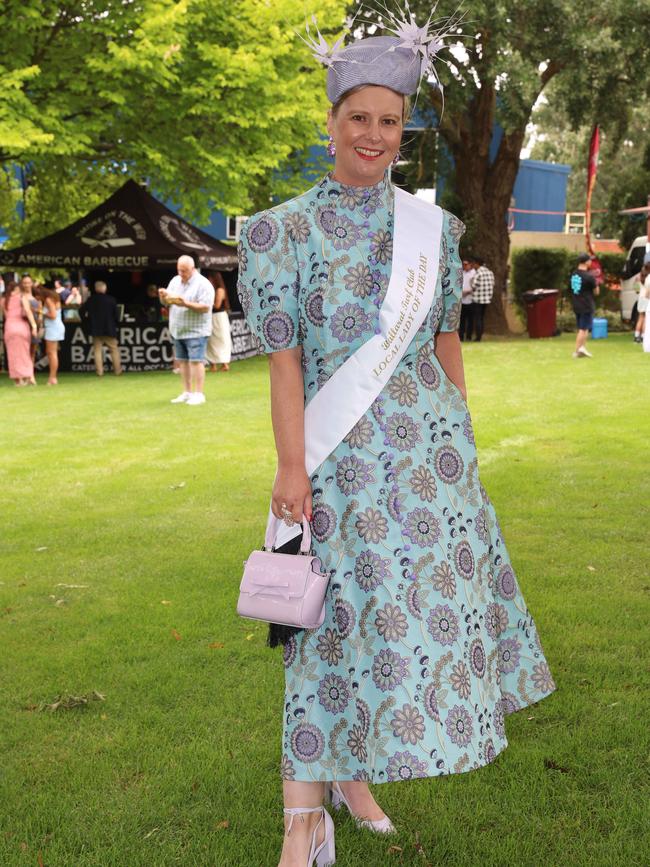 Kathryn Jones at the Ballarat Cup. Picture: Brendan Beckett