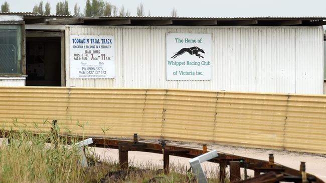 The Tooradin trial track owned and operated by Stuart Mills. Picture: Nicole Garmston