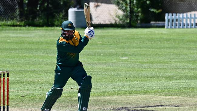 Nick Butters made 87 against St Joseph's. Picture: Wes Cusworth.