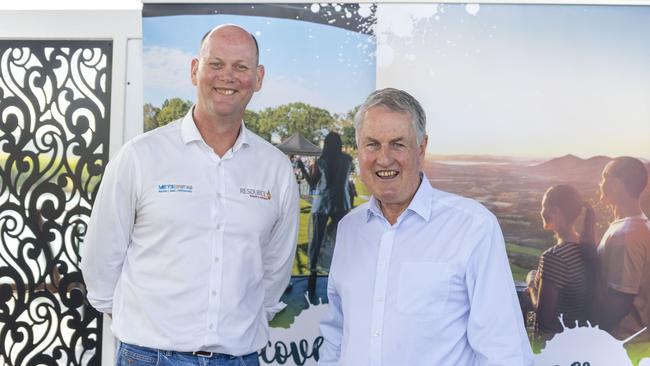 Mackay Regional Council mayor Greg Williamson worked with Resource Industry Network general manager Dean Kirkwood to launch the Discover Mackay website, which has promoted the region as a place to invest, do business and live.