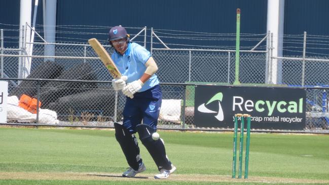 Hunter Hall top scored with 72 for Country. Picture: Jon Tuxworth