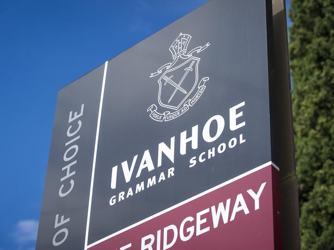 Ivanhoe Grammar Picture: Eugene Hyland