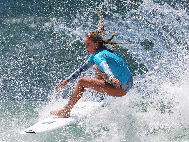 Australia's Macy Callaghan at the Sydney International Pro last year. Pic: Brett Costello