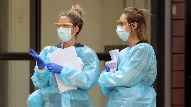 Healthcare is tipped to be one of Victoria’s boom industries after COVID-19. Picture: Stuart McEvoy