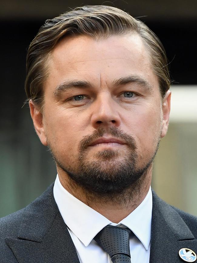 Leo: Attractive, but never smiling. Picture: AFP Photo / Angela Weiss