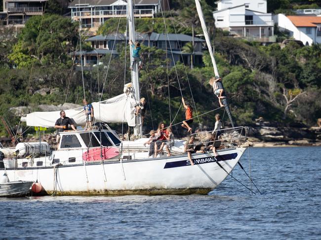 Portrait of the Soetekouw family taken off Chinamans Beach, Mosman. Picture: AAP Image / Julian Andrews