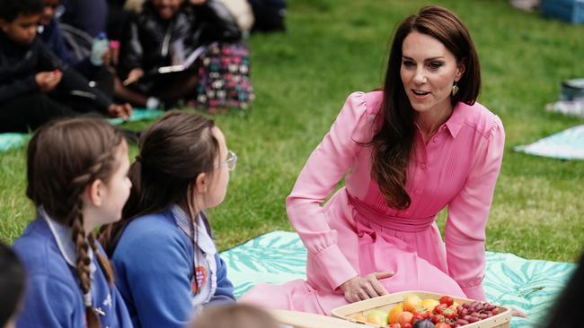 Catherine, Princess of Wales at the RHS Chelsea Flower Show, at the Royal Hospital Chelsea on May 22, 2023 in London, England. Picture: Jordan Pettitt-WPA Pool/Getty Images