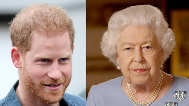 Prince Harry has made another move against the Queen. Picture: Getty