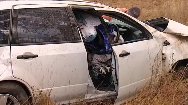 29-year-old Fruzsina Strausz died in a tragic highway rollover near Saint Lawrence in 2023. Picture: 7News Mackay