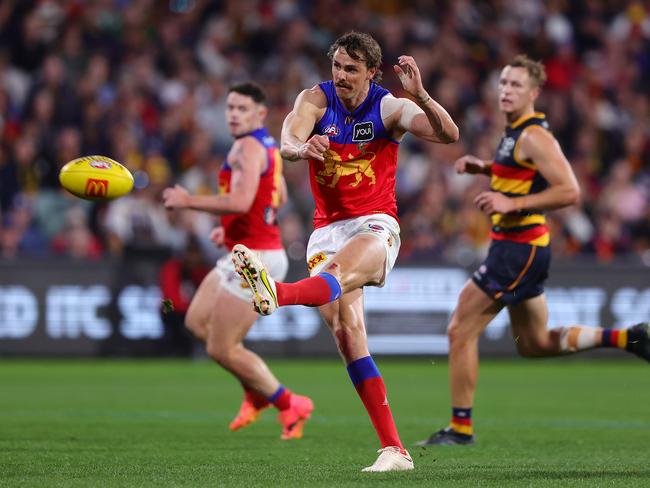 The Swans worked hard to get Daniher to Sydney, but a year later he ended up in Lions colours. Picture: Sarah Reed/AFL Photos via Getty Images