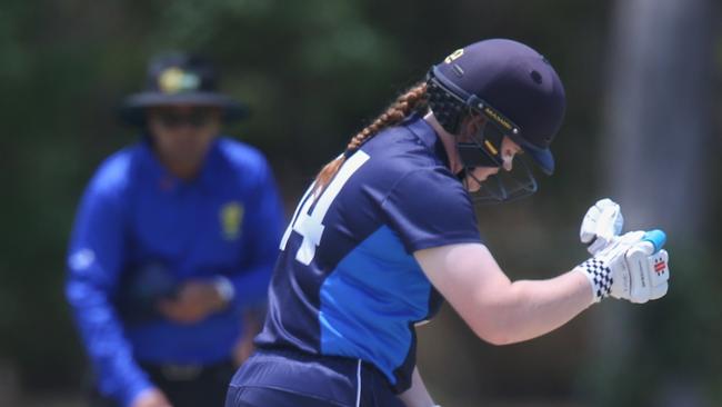 Underage 19 Female Championships; Various Matches played at Nudgee College Cricket Ovals 14.12.23 Pics by Stephen Archer