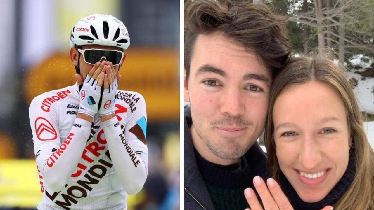 Tour de France 2021 Ben O’Connor tribute, fiancee, family, stage 9 win