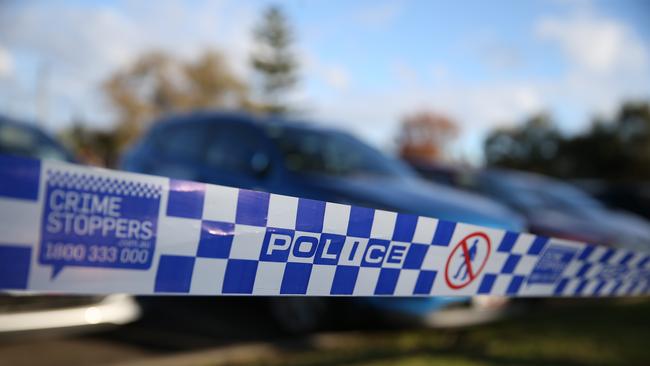 MELBOURNE, AUSTRALIA- NewsWire Photos June 25 2022,  Generic View of Police line tape at a crime scene.Picture: NCA NewsWire /Brendan Beckett