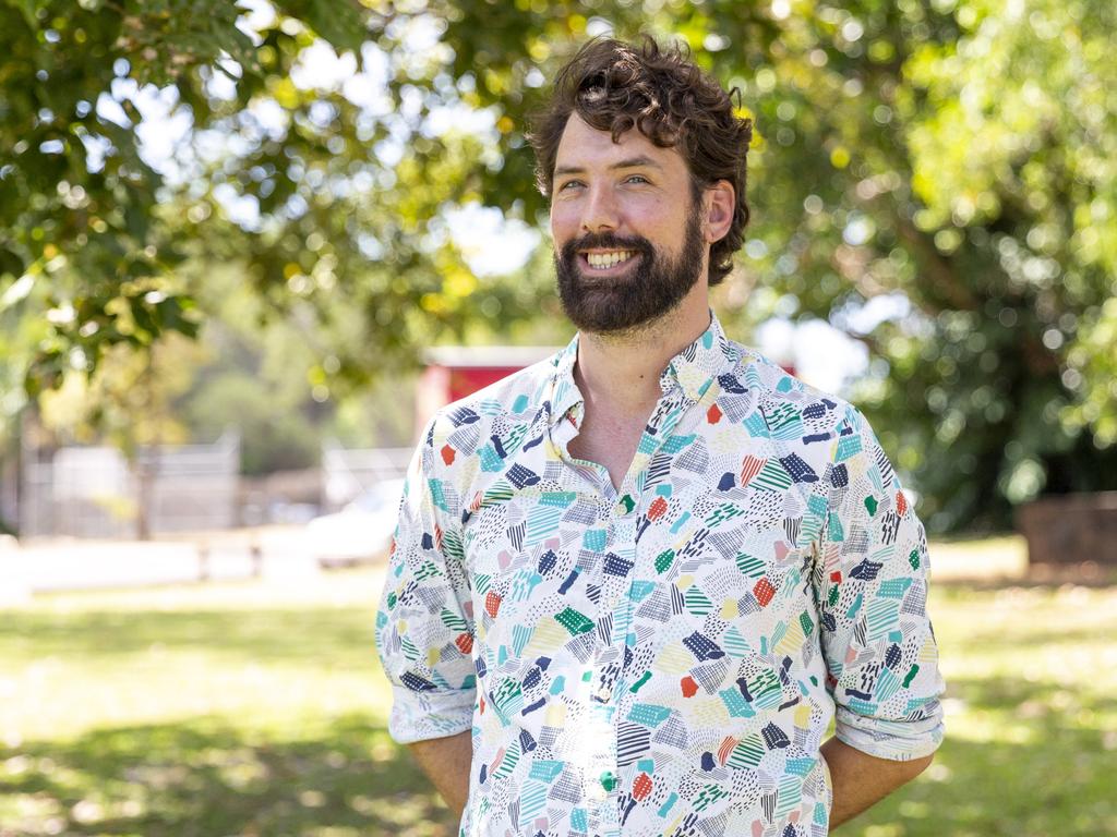 Darwin Festival artistic Director Felix Preval says the prehistoric Picnic is an opportunity for everyone to see large scale puppetry on the Territory stage. Picture: Floss Adams.