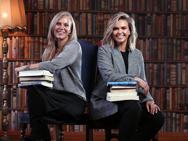 **** WARNING **** EMABRGO FOR SEPT 2ND ****SUNDAY TELEGRAPH - 24/8/18Edwina Bartholomew and Caroline Overington (LEFT) pictured at the Empire Hotel in Annandale today to launch the Sunday Book Club. Pic, Sam Ruttyn